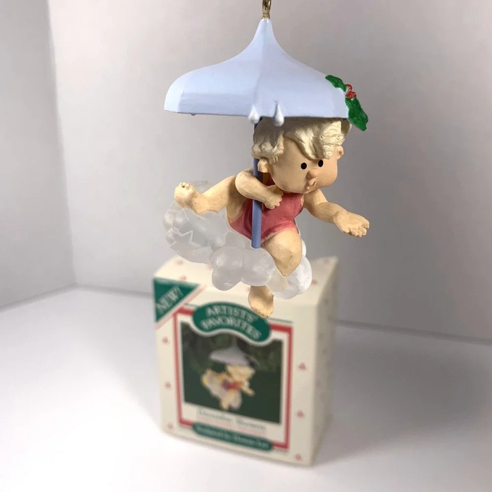 Hallmark 1987 Vintage Keepsake Ornament 'December‎ Showers' - Donna Lee